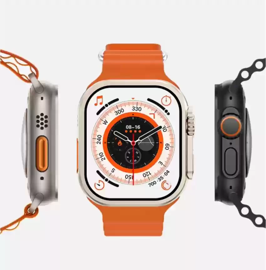 Y80 Ultra Smart Watch 8+1 Strap Touch Screen