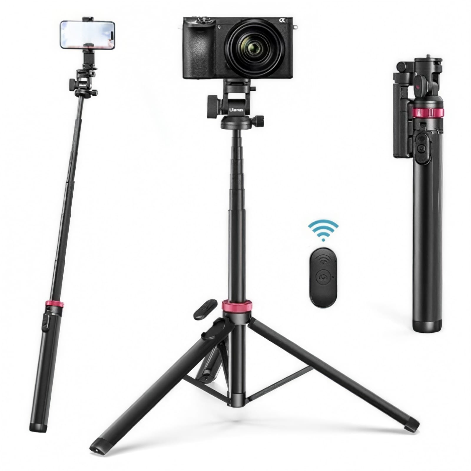 ULANZI MT-78 Extendable Phone Tripod