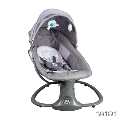 Multi-Functional Remote Control Bassinet New born to Toddlers Bouncer with Vibration Rattles - 18 kg