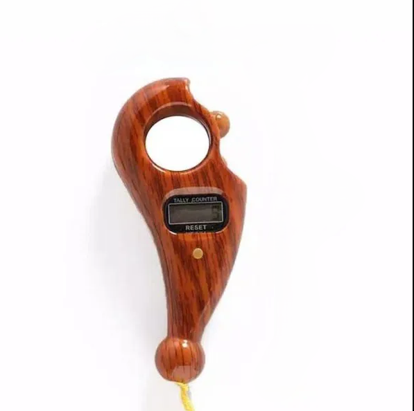 Rotating Beads Islamic Digital Tasbih, Zikr Counter & Finger Tally Counter Matte Material